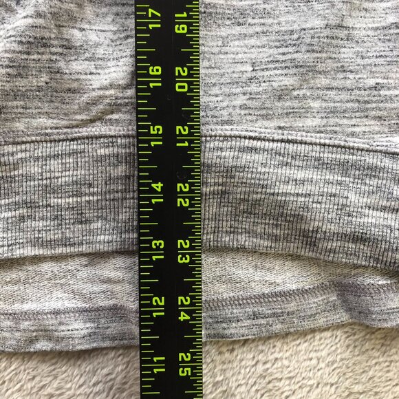 Champion Women Tunic Sweatshirt Small Pullover Elite Gray Long Sleeve Top Knit - Picture 4 of 10